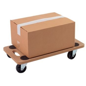 Wooden Dolly; 580 x 290 x 110; Swivel Castors; MDF; 150kg; Wood - PD663Y