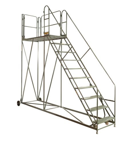 Work Platform - Easy Slope - 1800mm Platform - 3 Tread - Grey - AHWPE1803GY