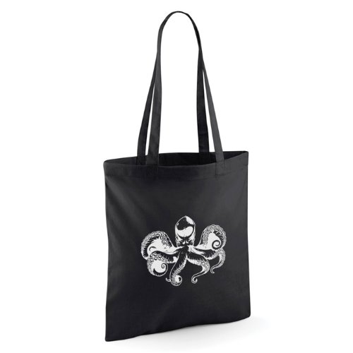 Black Canvas Tote Bags 8oz - Printed Promotional