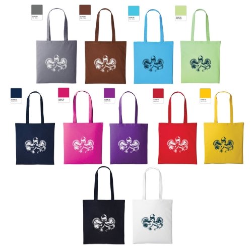 Coloured Cotton Tote Bags 5oz - Printed Promotional