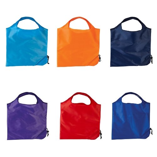 Coloured Foldable Shopping Bags 210D Polyester - Colours - Fusion Office UK Coloured Foldable Shopping Bags 210D Polyester - Colours