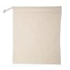 Natural Cotton Extra Large Drawstring Bags 5oz - Printed Promotional