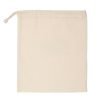 Natural Cotton Large Drawstring Bags 5oz - Printed Promotional