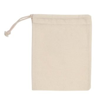 Natural Cotton Small Drawstring Bags 5oz - Printed Promotional