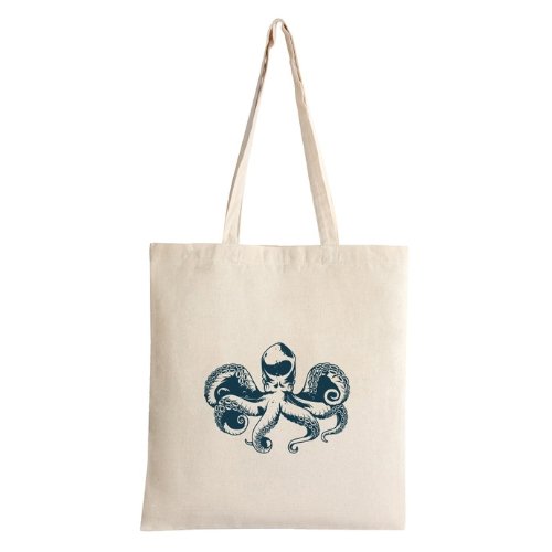 Natural Organic Cotton Tote Bags 5oz - Printed Promotional