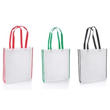 Non Woven Shopper Bags Coloured Handle - Colours