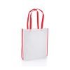 Non Woven Shopper Bags Coloured Handle - Printed Promotional