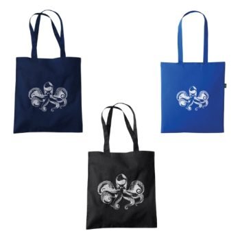 Recycled Coloured Cotton Tote Bags 5oz - Printed Promotional