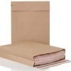 Ecommerce Mailing Envelopes 500x400mm Manilla 100mm Gusset Peel&Seal 69116 - Pack 100
