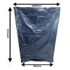 Wheelie Bin Liner Sacks Black Medium Duty – Pack 100 - Fusion Office UK