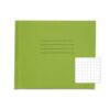 Exercise Books 138x165mm 10mm squares Light Green 24 Page - Pack 100