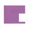 Exercise Books 138x165mm Blank Purple 24 Page - Pack 100