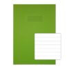 Exercise Books A4+ 12mm feints Light Green 40 Page (13x9) - Pack 100