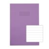 Exercise Books A4+ 12mm feints Purple 40 Page (13x9) - Pack 100