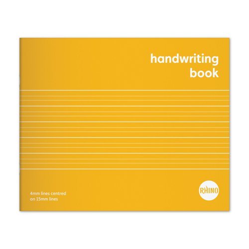 Rhino 165x200mm Handwriting Books Narrow Ruled 32 Page (6.5x8mm) REXB4-4 - Pack 25