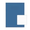 Exercise Books 226x178mm 8mm feints Light Blue 80 Page (9x7) - Pack 100