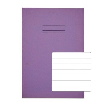Exercise Books A4 12mm Feints