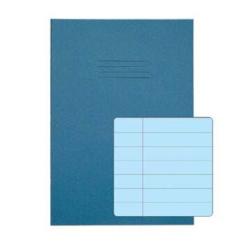 Exercise Books SEN Tinted A4 12mm feints and margin