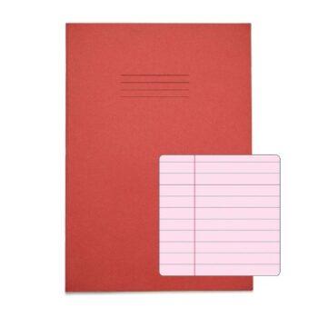 Exercise Books SEN Tinted A4 8mm feints and margin