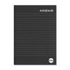 Hardback A5 Notebook Casebound Ruled 96 Sheets R5CB-6 - Each - Fusion Office UK