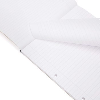 Refill Pads A4 Ruled & Margin 2 Hole Punched 80 Sheets R4RP-2 - Pack 10 - Headbound - Fusion Office UK