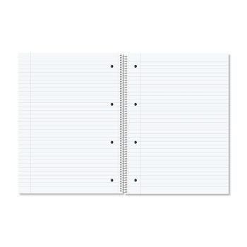 Spiral Notebooks A4+ Punched & Perforated 70 Sheets RSPN4-0 - Open Book - Pack 5
