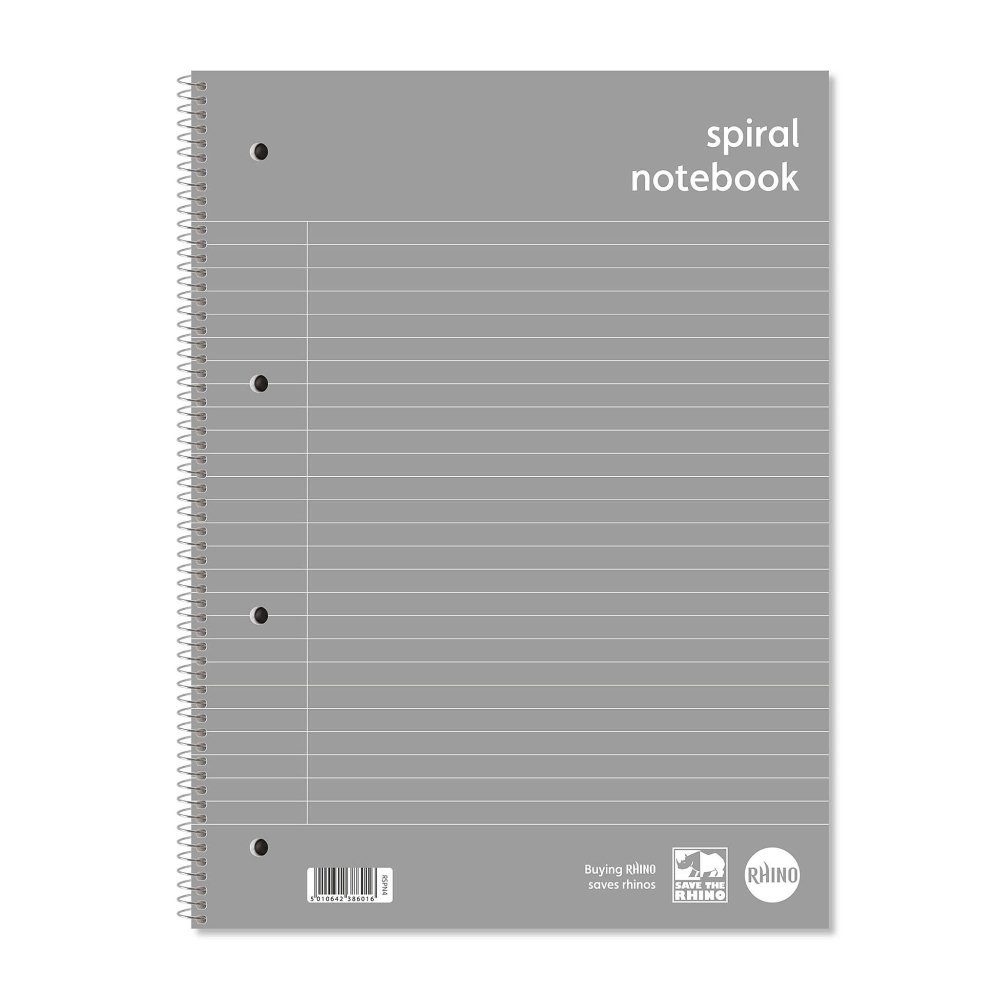 Spiral Notebooks A4+ Punched & Perforated 70 Sheets RSPN4-0 - Pack 5 - Fusion Office UK