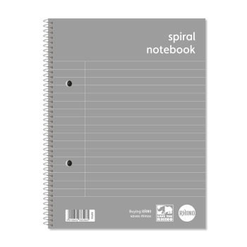 Spiral Notebooks A5+ Punched & Perforated 80 Sheets RSPN5-2 - Pack 5 - Fusion Office UK