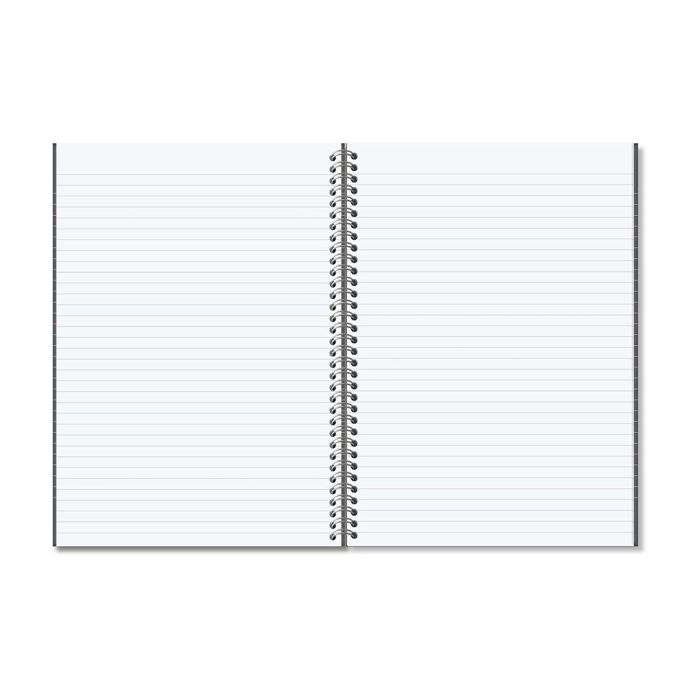 Twinwire Hardback A4 Notebooks Ruled 80 Sheets R4TW-0 - Pack 3 - Open Book - Fusion Office UK Twinwire Hardback A4 Notebooks Ruled 80 Sheets R4TW-0 - Pack 3 - Open Book - Fusion Office UK