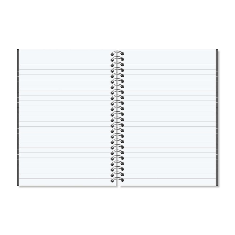 Twinwire Hardback A5 Notebooks Ruled 80 Sheets R5TW-2 - Pack 3 - Open Book - Fusion Office UK Twinwire Hardback A5 Notebooks Ruled 80 Sheets R5TW-2 - Pack 3 - Open Book - Fusion Office UK