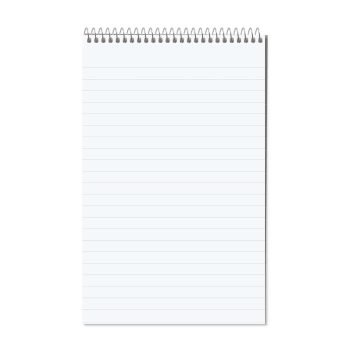 Wirebound Reporters Shorthand Notebooks Ruled 130 Sheets RSN15-0 - Pack 10 - Pad - Fusion Office UK