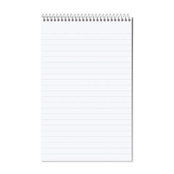 Wirebound Reporters Shorthand Notebooks Ruled 80 Sheets RSN8-8 - Pack 10 - Pad - Fusion Office UK