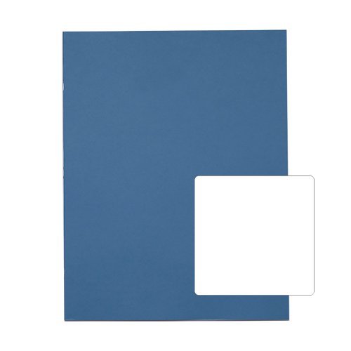 Exercise Books 443x340mm Blank 40 Page Blue (A3+) - Pack 30