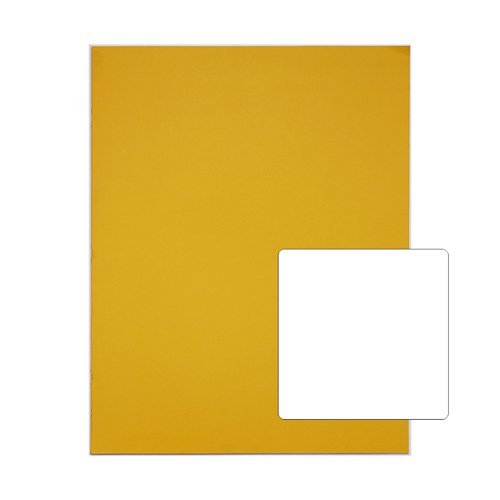 Exercise Books 443x340mm Blank 40 Page Yellow (A3+) - Pack 30