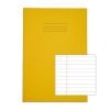 Exercise Books A4 8mm feints and margin Yellow 64 Page - Pack 50