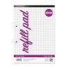 Rhino A4 Refill Pads 5mm squares 160 Page HAQ-6 - Pack 6