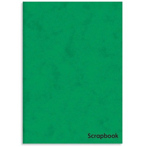 Rhino A4+ Scrapbooks Black Sugar Paper 24 Page SB3-0 - Pack 12
