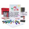 Show-me A4 Whiteboards Picture Story Bulkbox - 100 Sets