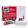 Show-me A4 Whiteboards Plain Bulkbox - 100 Sets