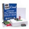 Show-me Supertough A4 Whiteboards Lined Plain Bulkbox - 100 Sets