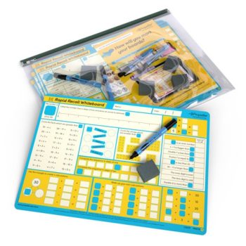 Propeller Year 2 Rapid Recall Whiteboard & Accessories - Pack 5