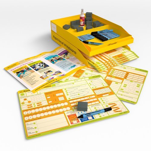 Propeller Year 4 Rapid Recall Whiteboard & Accessories - Pack 15