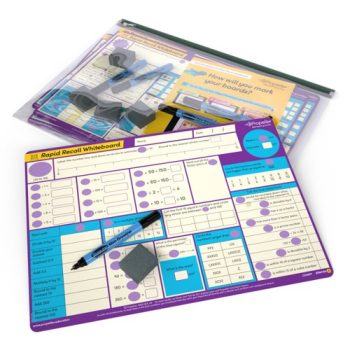 Propeller Year 6 Rapid Recall Whiteboard & Accessories - Pack 5