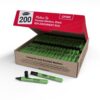 Show-me Slim Barrel Medium Drywipe Markers Black 200 Classpack