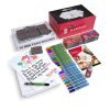 Show-me A4 Whiteboards Picture Story Blank Top and Lined bottom Classpack - 35 Sets