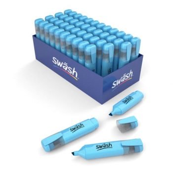 Swash Premium Highlighters Blue Classpack - Box 48