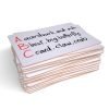 Show-me A4 Rigid Lined Plain Reverse 30 Drywipe Lapboards