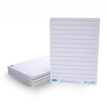 Show-me A4 Whiteboards Lined and Plain - Pack 35