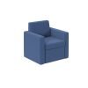 Melody single fabric sofa in Colbalt Blue - MEL50001-CB