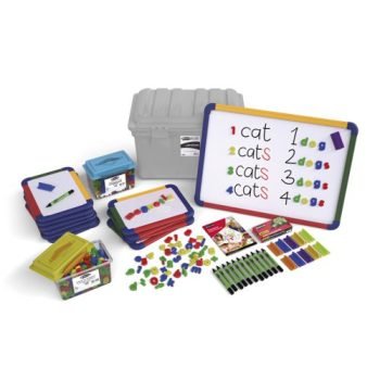 Show-me Magnetic Whiteboards Bumper Starter Pack (610 Pieces) - Storage Trunk